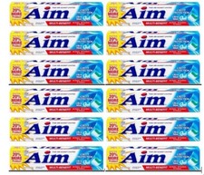 Aim Cavity Protection Ultra Mint Gel Toothpaste, 5.50 oz (Pack of 12) 0.36 per gallon