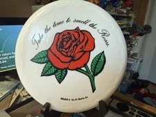 Frisbee Brand X Take time to smell the Roses scratch and sniff from 1979 Elmonte