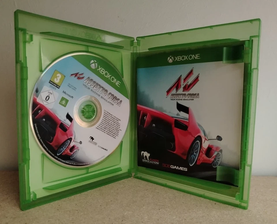 ASSETTO CORSA YOU RACING SIMULATOR XBOX ONE USATO 505GAMES KUNOS SIMULAZIONI X B - Immagine 4 di 4