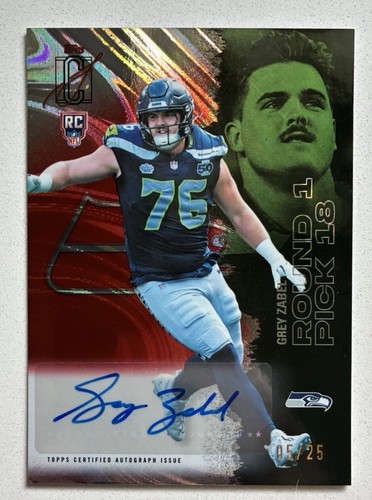 2025 Topps Signature Grey Zabel Rookie Class Autographs (RAW)