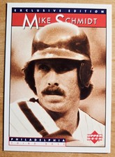 1995 UD Exclusive Edition Sonic Coca Cola 5/20 Mike Schmidt