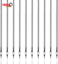 10 Pcs Leather Sewing Awl Hand Sewing Needle Canvas Leather Sewing Awl Needle fo