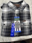 Orvis Classic Collection Men’s Plaid Flannel Gray Size L New Tags