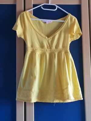 Süßes Babydoll Hängerchen Gr S M 36 38 40 Tunika  Y2K 2000er Rarität 
