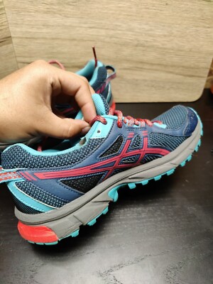 Asics Womens Gel Sonoma 2 T684N Lace Up Low Top Blue Trail