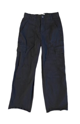 Hollister Black Pants Womens Sz Small Wide Flare Leg Ultra Hi