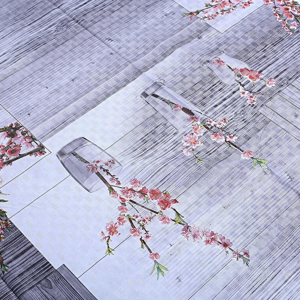 PVC 6 Seater Dining Table Cover 60"x 90" inch US - Image 3 of 3