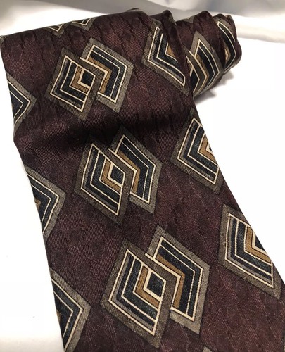 Robert Talbott Studio 100% Silk Hand Sewn Neck Tie Made in USA VTG - Picture 2 of 4