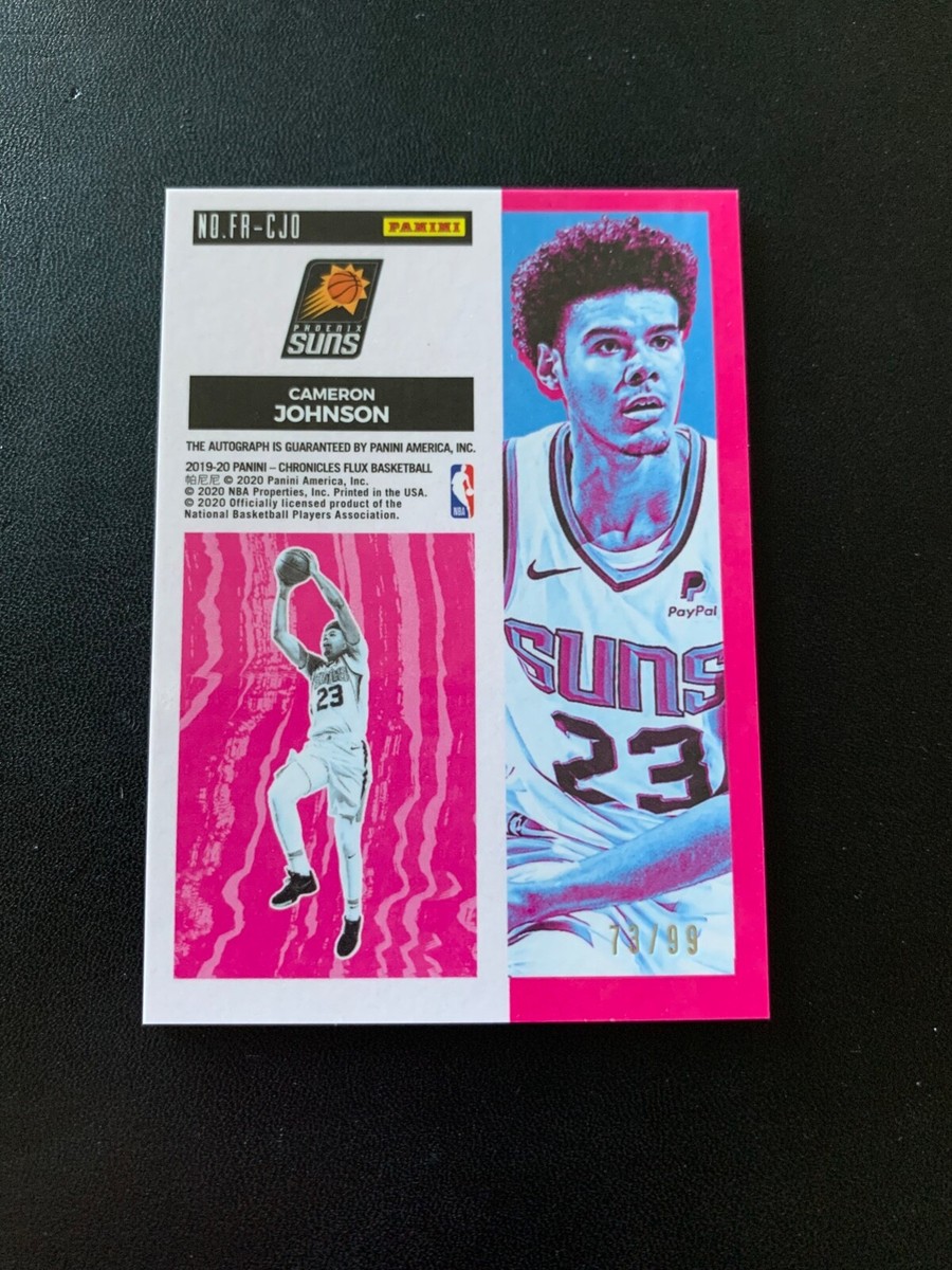その他 Cameron Johnson rookie auto RC CAMERON JOHNSON 2019-20 PANINI FLUX ROOKIE AUTO RC #D /99 | eBay