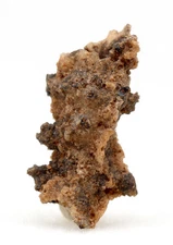 FULGURITE LIGHTNING GLASS FUSED SAND Desert Specimen SAHARA DESERT w/ ID card