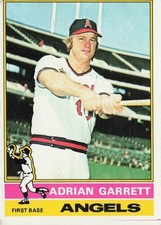 Adrian Garrett 1976 TOPPS Baseball Card #562