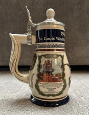 New Anheuser-Busch 2004 Collectors Club Stein 100th Ann. St Louis World’s Fair