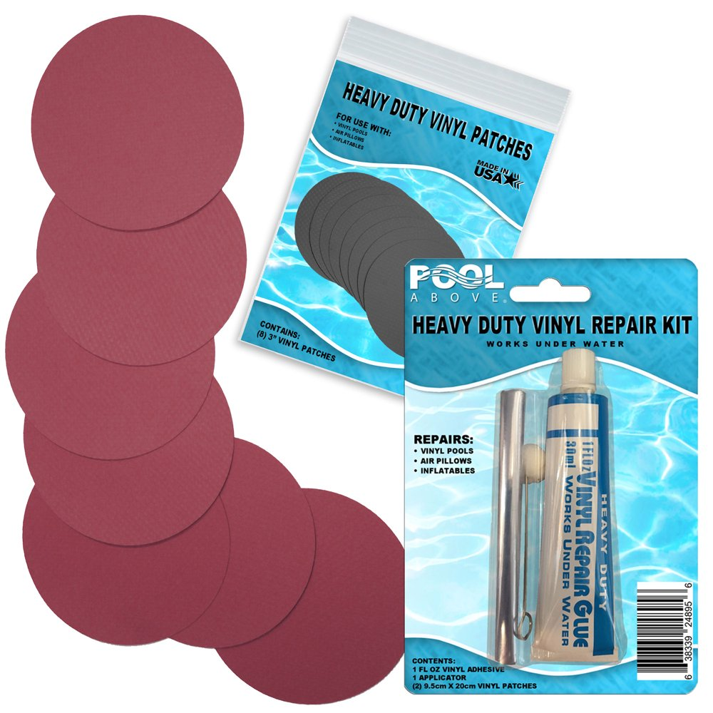 Duty Vinyl Intex Pool Liner Patch Kit Heavy Duty POOL Vinyl Repair