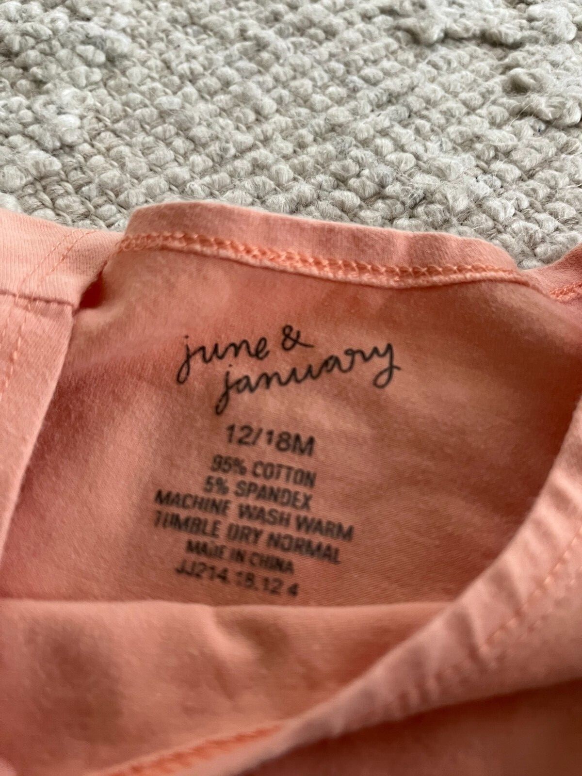 Baby Girl's JUNE + JANUARY Size 1218 Months OnePiece + Tops eBay