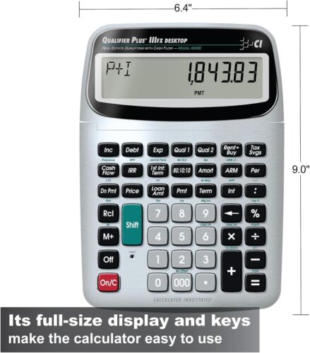 Qualifier Plus IIIfx Desktop PRO Mortgage Calculator - Easy Buyer Pre-Qualifying - Picture 3 of 3