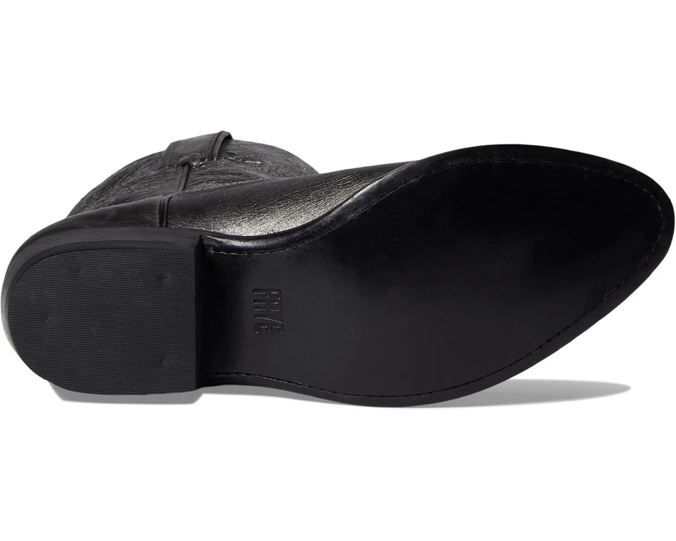 Frye Z1883* Bota Occidental Corta Billy Cuero Peltre Oscuro Mujer Talla 10 B Foto 4 de 4