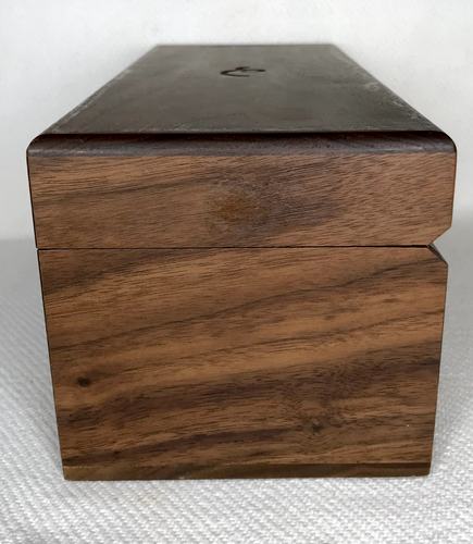 Vintage Holz Champagner Weinkiste Billecart - Lachs aufklappbar 13x5x4,5" nur Box - Bild 8 von 12