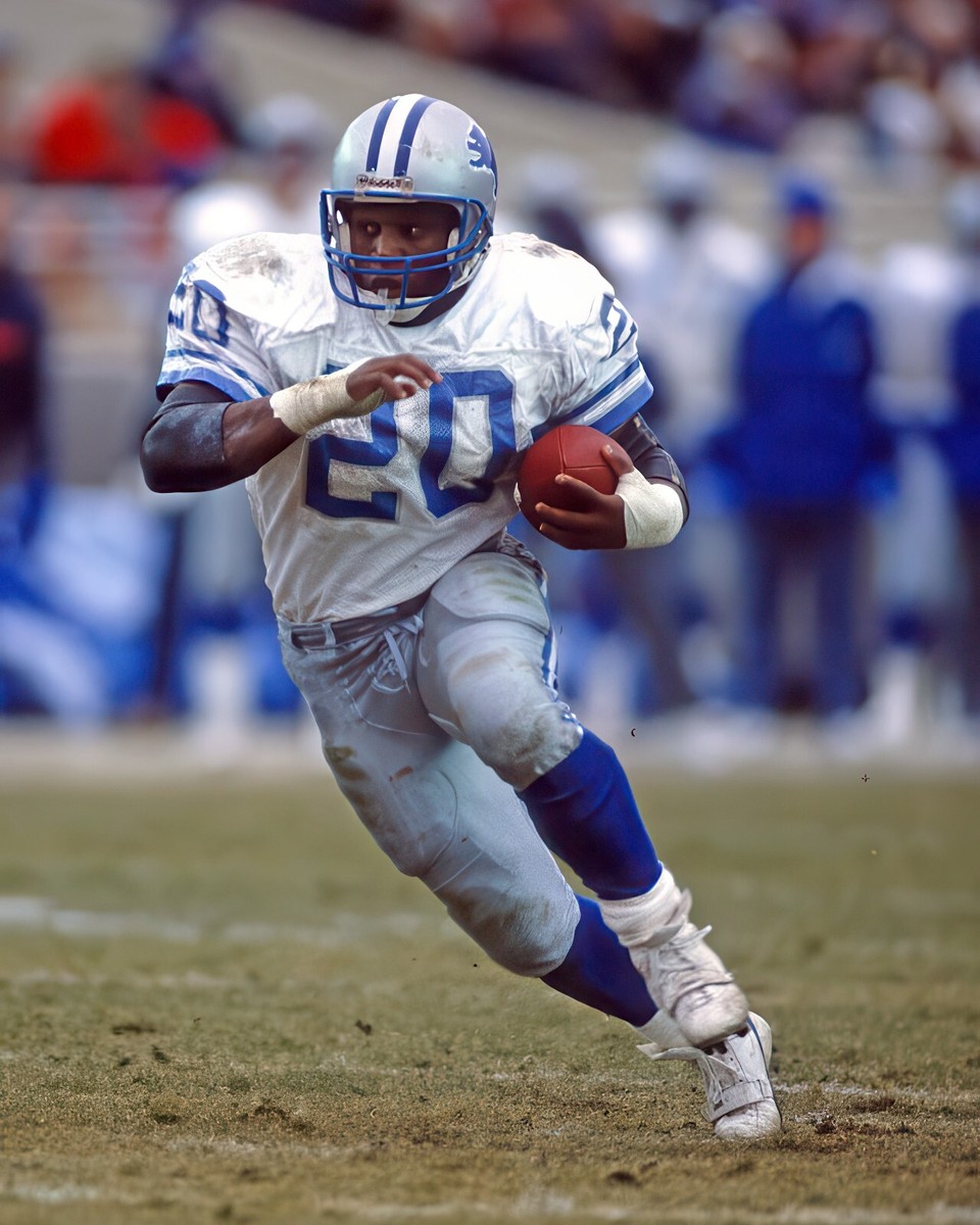 Barry Sanders #20 Detroit Lions NFL 8 Barry Sanders #20 Detroit Lions NFL 8