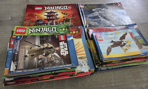 Lot of 71 Lego Manual Instruction Books - Star Wars / Ninjago / Creator / Etc.