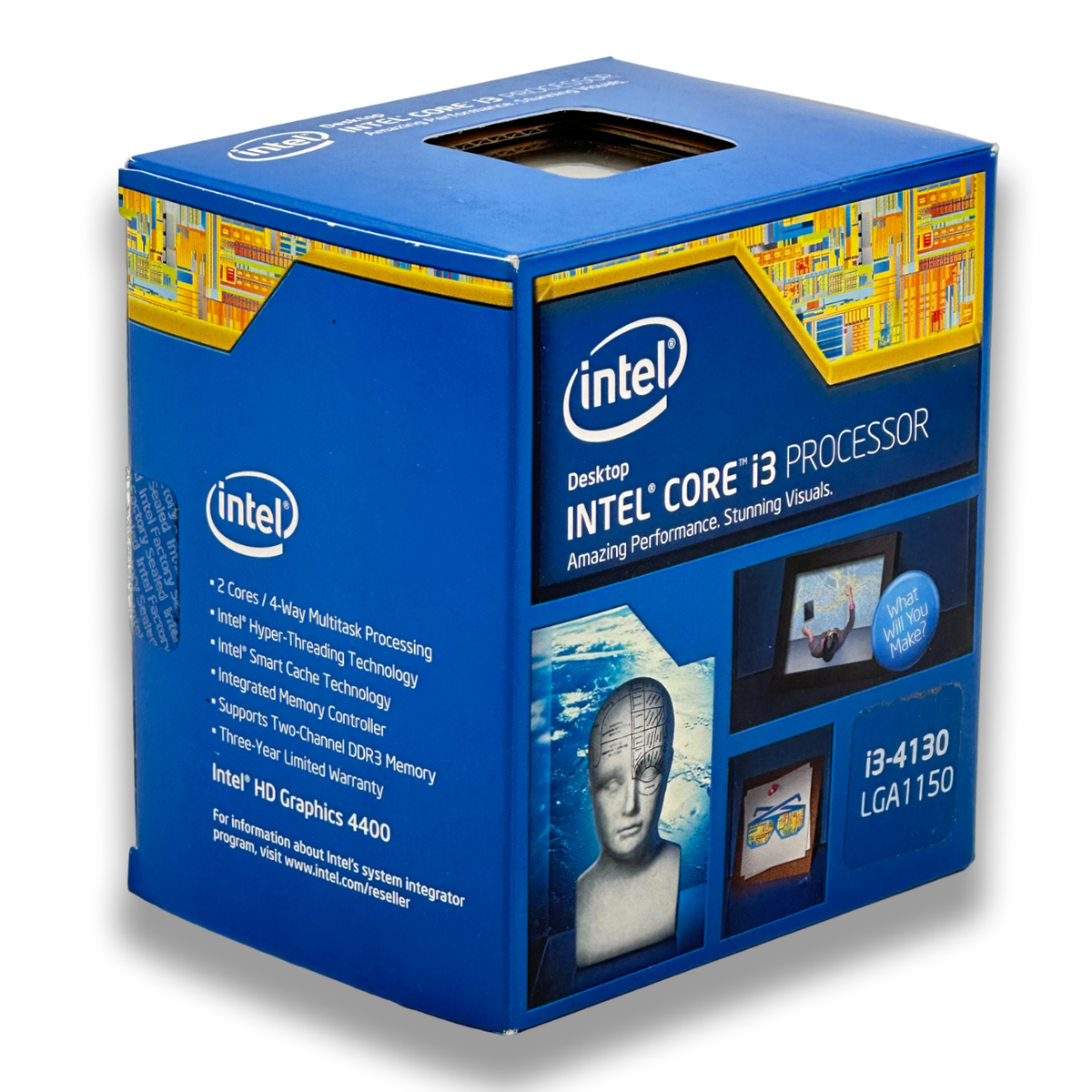 Intel Core i3-4130 CPU Processor 2C/4T Socket LGA1150