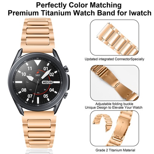 22mm Universal Stainless Steel Watch Band Strap For Samsung/Huawei/Garmin/Huami - Picture 41 of 60