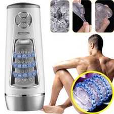 Male Automatic Suck Masturbators Cup Blowjob Electric Machine Stroker Lubricants