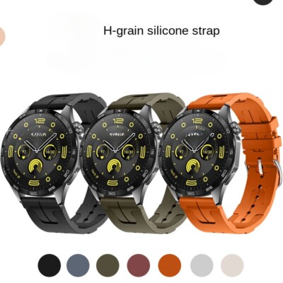 High Quality Silicone Rubber Watch Band Strap Quick Release Waterproof 20mm 22mm