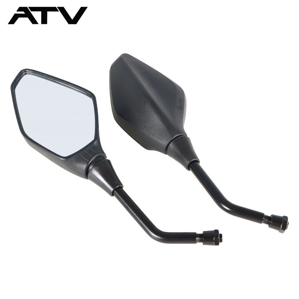 ATV Rear View Side Mirrors For Polaris Sportsman 400 450 500 550 570 700 800 850 - Image 2 of 4