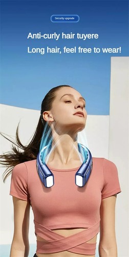 Hanging Neck Fan Cooling Air Cooler Little Electric Air Conditioner Portable New - Picture 8 of 11