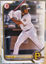 2022 Bowman 1st Prospect Maikol Escotto #BP-52 Pirates