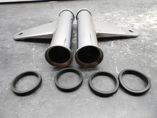 1976 Kawasaki KE 175 KE175 Enduro Fork Ears 2854 - Picture 4 of 5