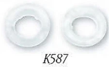 1967 Camaro / Firebird Interior Door Lock Knob Ferrules, Pair