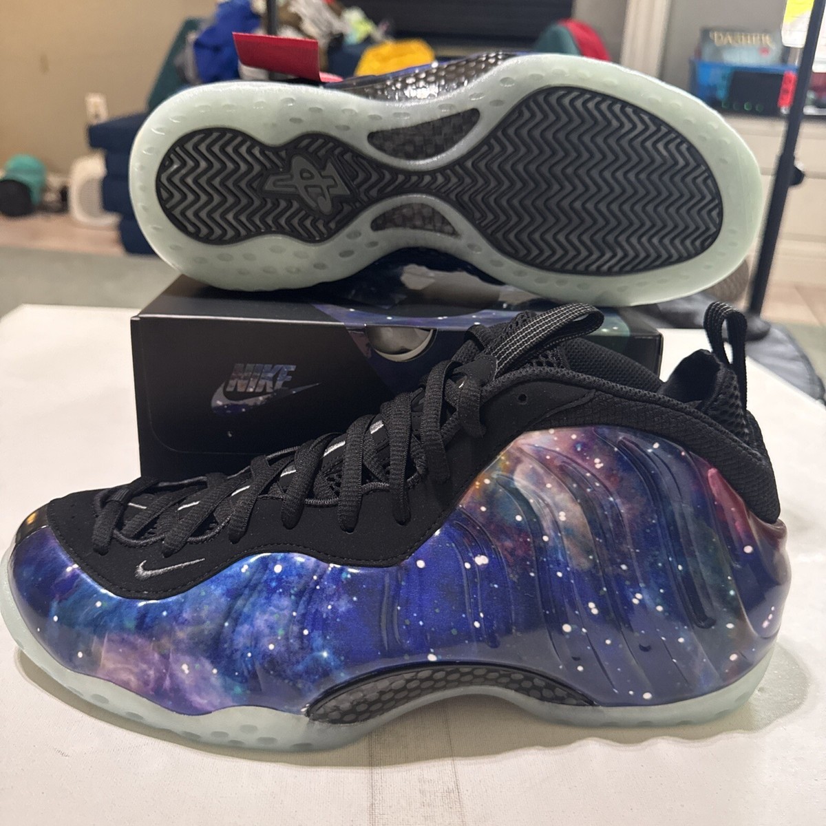 Nike Air Foamposite One QS Galaxy 2025 Men Size 12 Blue Nike Air Foamposite One QS Galaxy 2025 Men Size 12 Blue