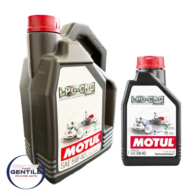 5 L Engine Oil MOTUL LPG Gas - CNG 5W40 For Vehicles Gas Natural Gas LPG