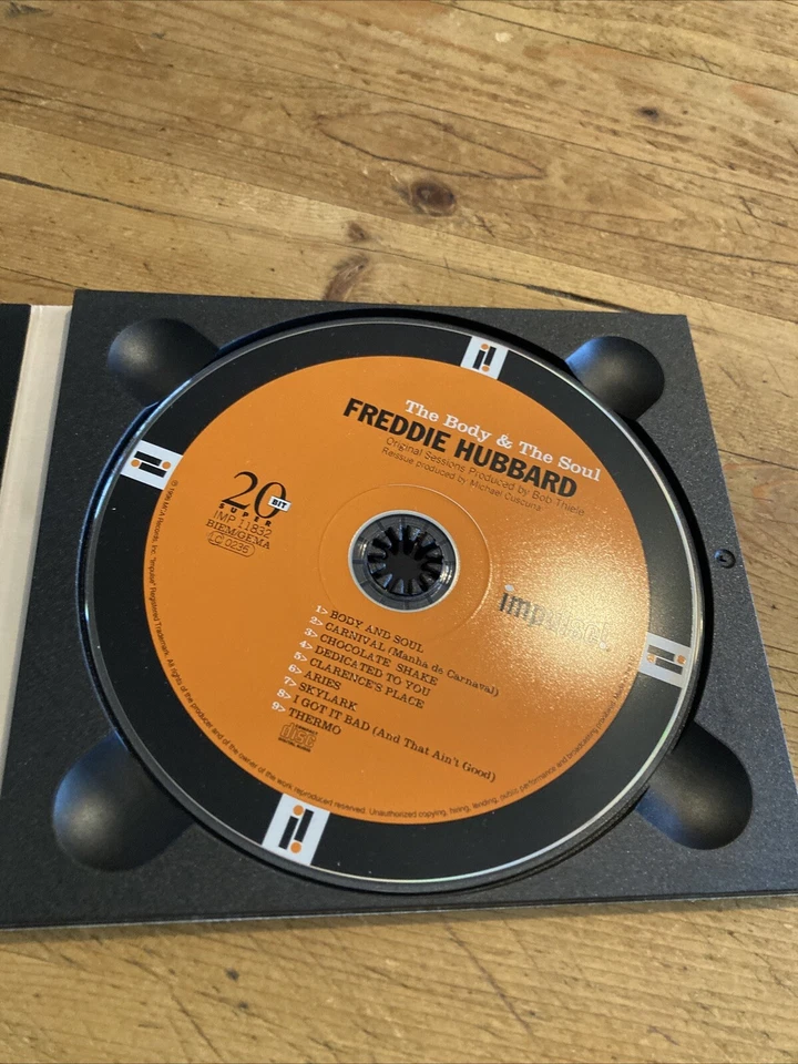 CD Freddie Hubbard The Body & The Soul DIGIPAK Impulse!08751 - Bild 3 von 3