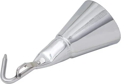 TRONICXL Schabeglocke Edelstahl Kratzglocke Metzgerglocke Schabglocke Borstenglocke