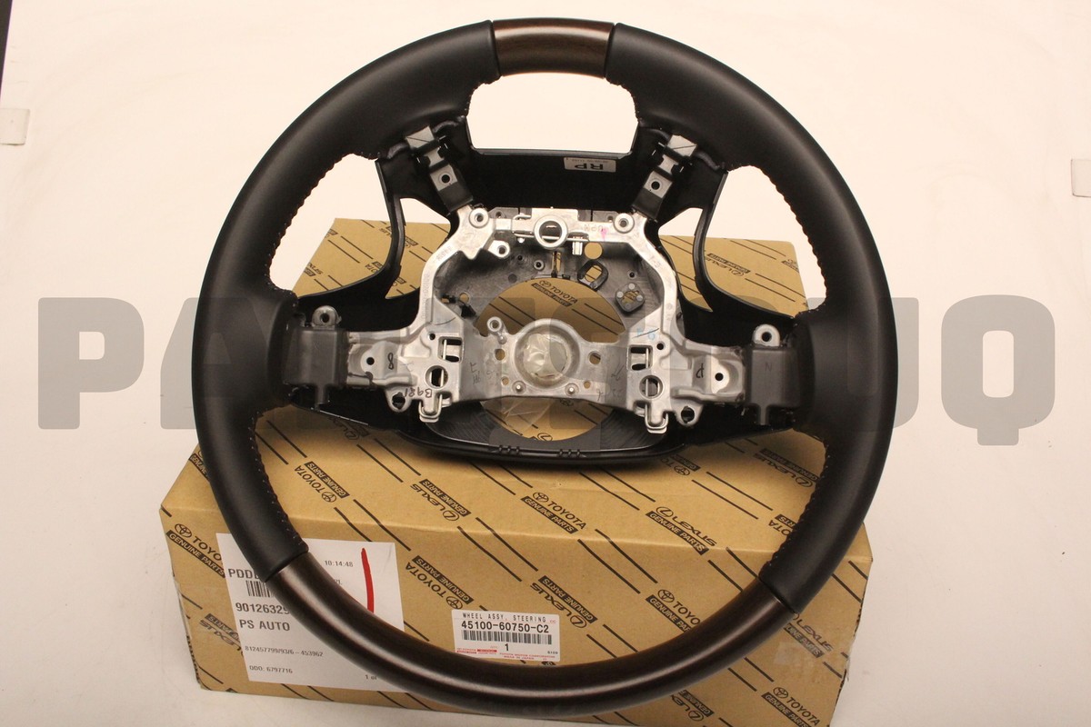 4510060750C2 Genuine Toyota WHEEL ASSY, STEERING 45100-60750-C2 | eBay