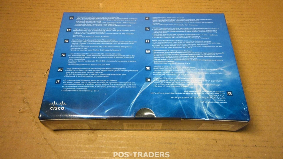 Linksys WMP600N Wireless-N PCI Adapter with Daul-Band 300Mbps - NEW SEALED BOX - Bild 3 von 3