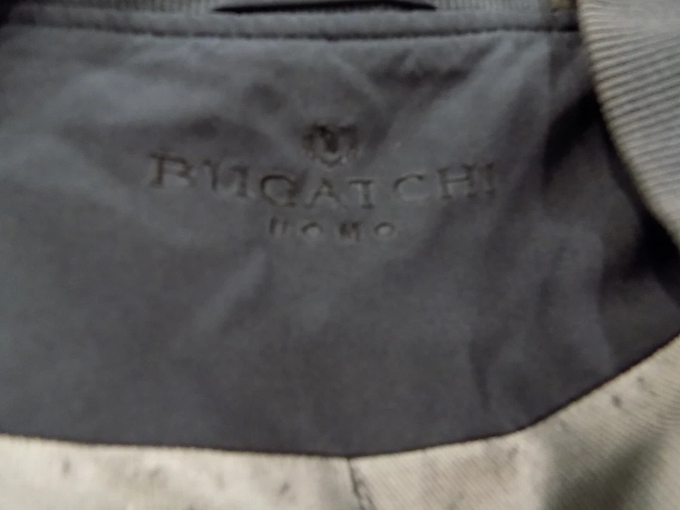 Chaqueta Bomber BUGATCHI UOMO Negra/Medianoche Para Hombre Talla XL (305) Foto 2 de 4