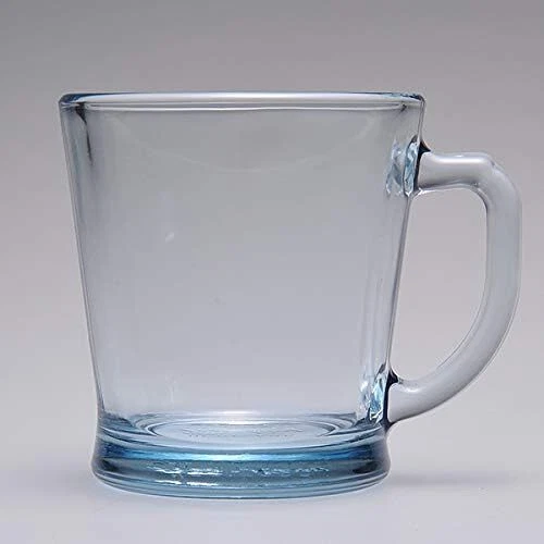 FIRE KING D Handle Mug Sapphire Blue New