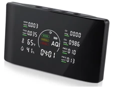 Brand New 10 in 1 Indoor Air Quality Monitor with Portable Sensors
