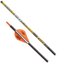 Victory Archery VAP Elite Arrows, 6 pack, 2" Blazer Vanes, .166 dia, 400 Spine