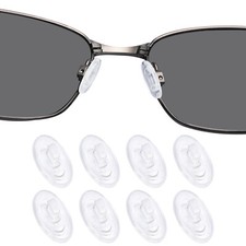Replacement Silicon Nose Pads for-OAKLEY Liv/Metal Plate Sunglasses