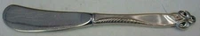 Orchid Elegance by Wallace Sterling Silver Butter Spreader 6 1/8" HH