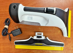 WV 6 Electric Window Vacuum W/2 Squeegee 11"+9" ONLY - Cleans Showers, Mirrors