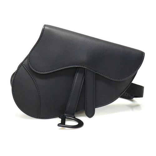 Dior noir ultra mat mini selle pochette plate sac ceinture S5632SLLO_M989 38770759