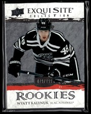 2021-22 Black Diamond Exquisite Collection Rookies Wyatt Kalynuk 079/299 #R-WK