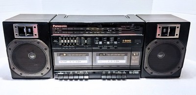 Panasonic RX-CT800ラジカセ Vintage Panasonic RX-CT800 Portable Boombox AM FM Dual Cassette | eBay