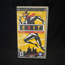 Ubisoft Exit Sony PSP NTSC-U/C 2006 Puzzle Survival Multiplayer