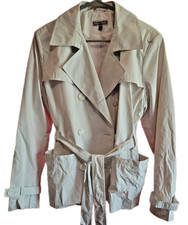 Giacca Women Size XL White Long Sleeve Belted...